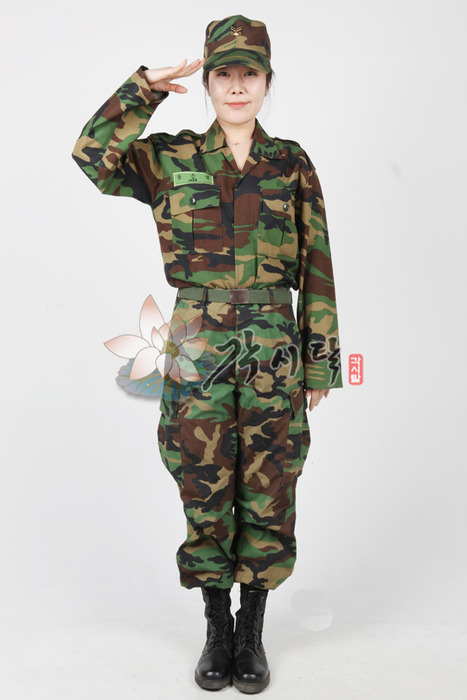 2821-국군 군복-여군(2011년이전)
